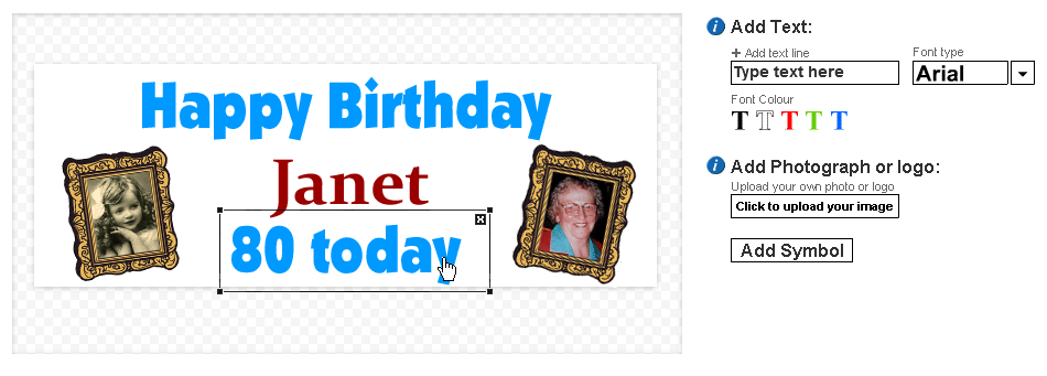 Birthdays Banners