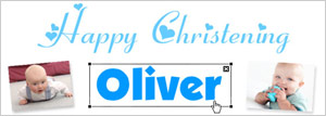 Christening Banners