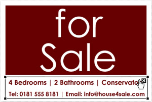 House Sale Boards