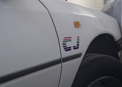 Peugeot 205 XR Decals