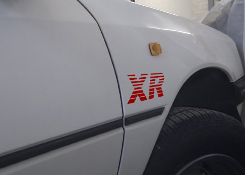 Peugeot 205 XR Decals