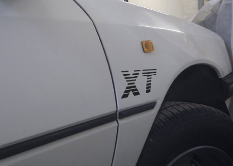 Peugeot 205 XT Decals