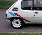 UK Rallye Rear Arche Stripes