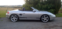 Porsche 986 Boxster 'Spyder' Decals