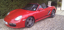 Porsche 987 Boxster Spyder Decals with Sunstrip