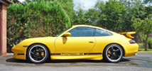 Porsche 911 996 Typface Decals