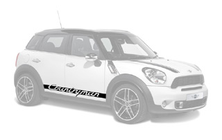 Porsche MINI Countryman Decals