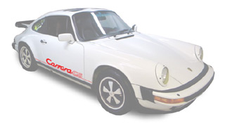 Porsche 911 Carrera Clubsport Decals