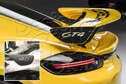 Porsche Cayman GT4 Wing End Plate Decal