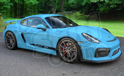 Porsche 981 Cayman GT4 Style Decals