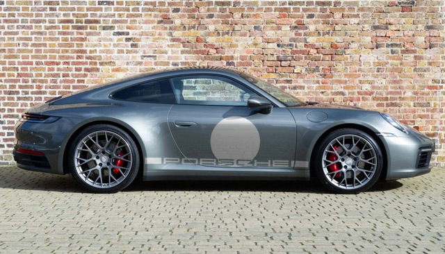 Porsche 911 992 Decals - Short Script