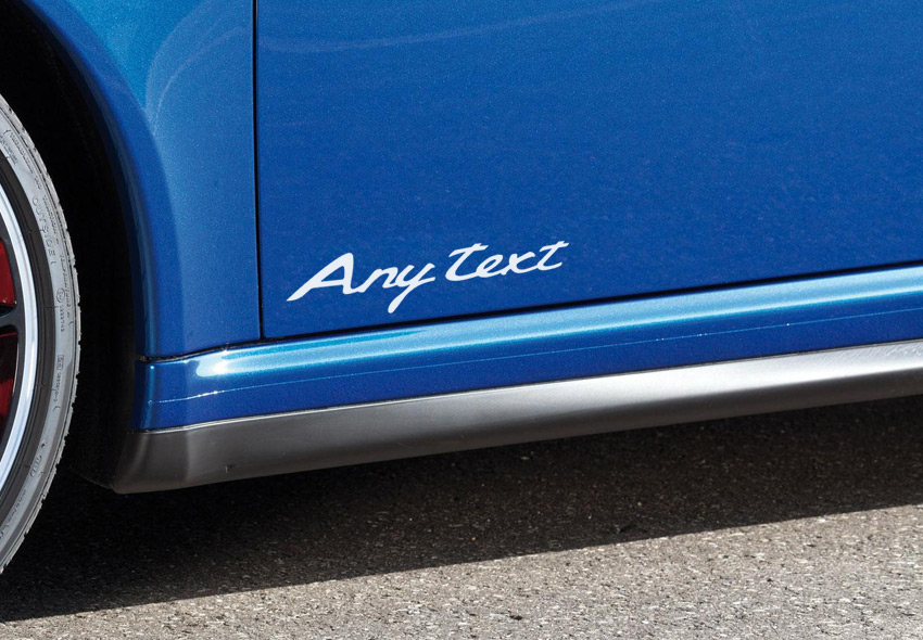 Porsche Decals, Porsche 911 964 Graphics, Stripes, Stickers and much ...