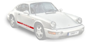 Decals for Porsche 911 964
