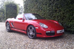 Porsche Boxster 987 Decals in Black